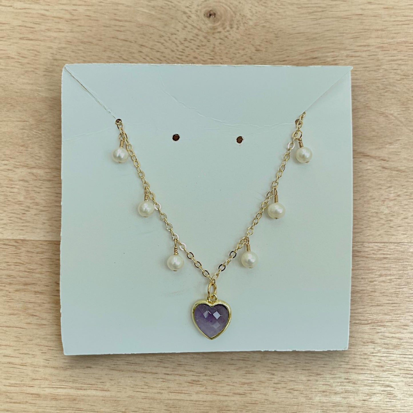Collares Corazón de Cuarzo