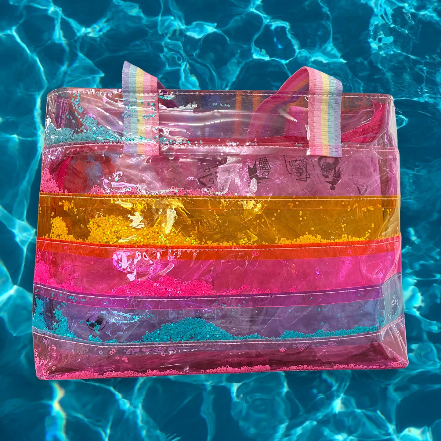 Bolsa para Alberca con Glitter