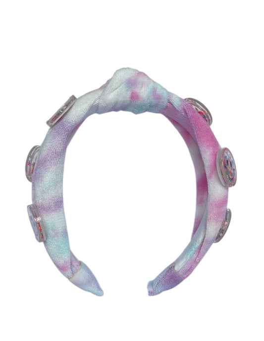 Diadema Pink Happy Face