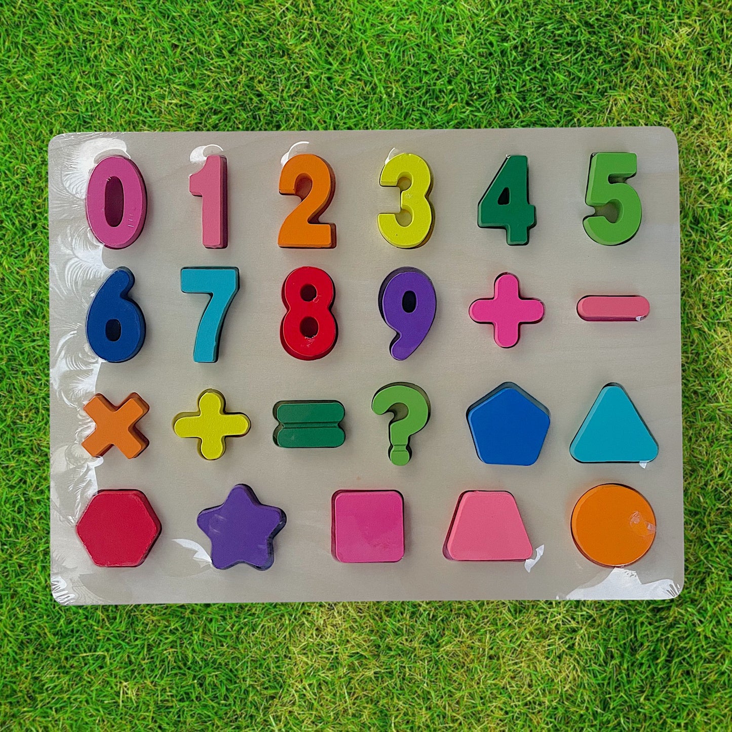 Tablero Didáctico de Números y Figuras