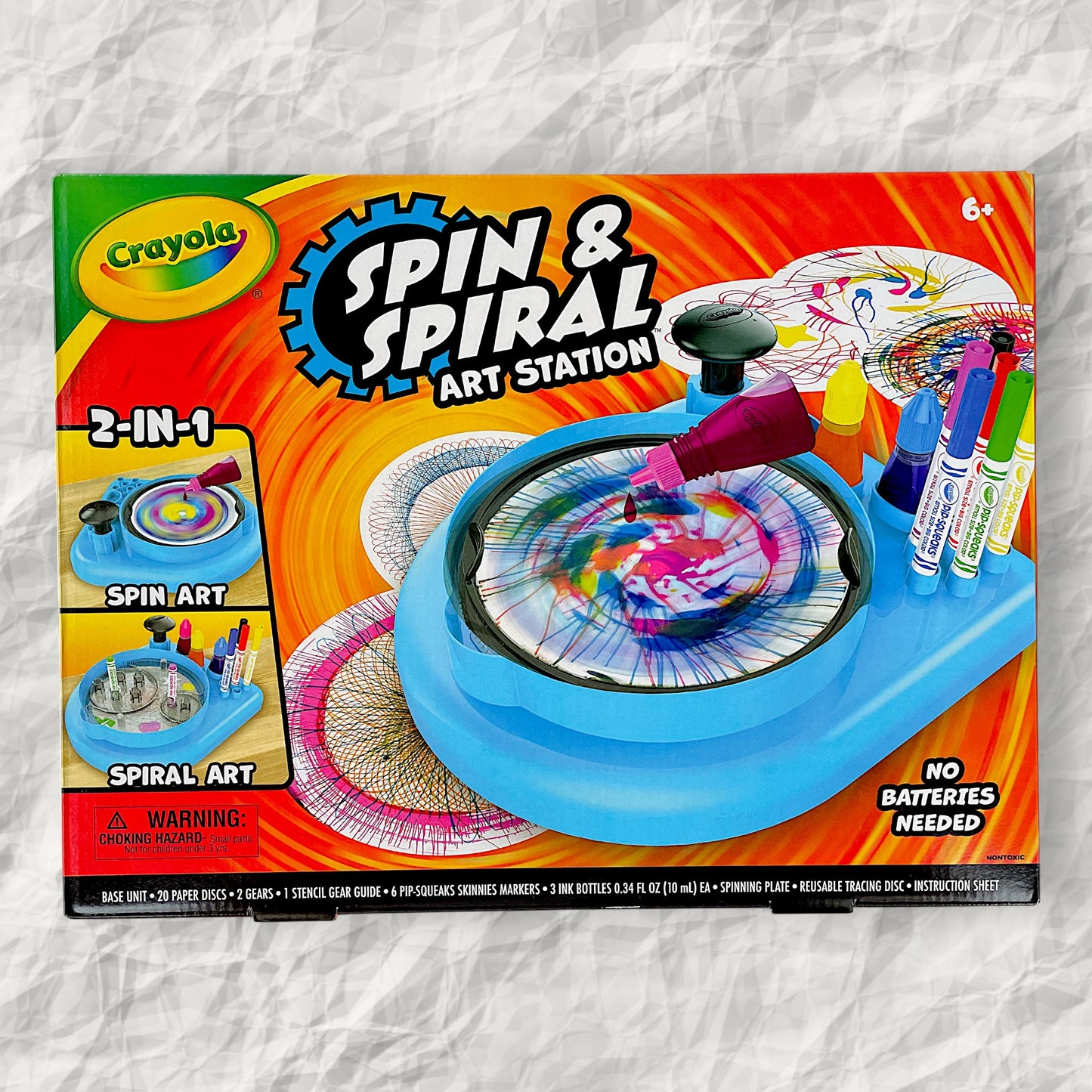 Spin and Spiral Art Station