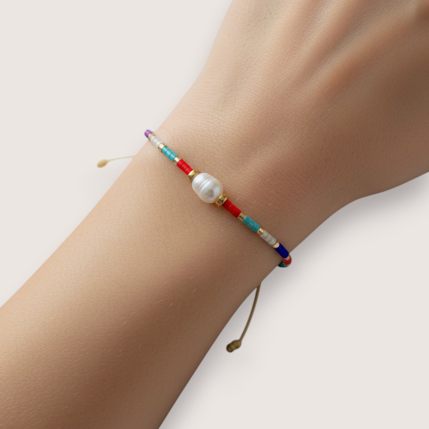 Pulsera Miyuki con Perla Cultivada
