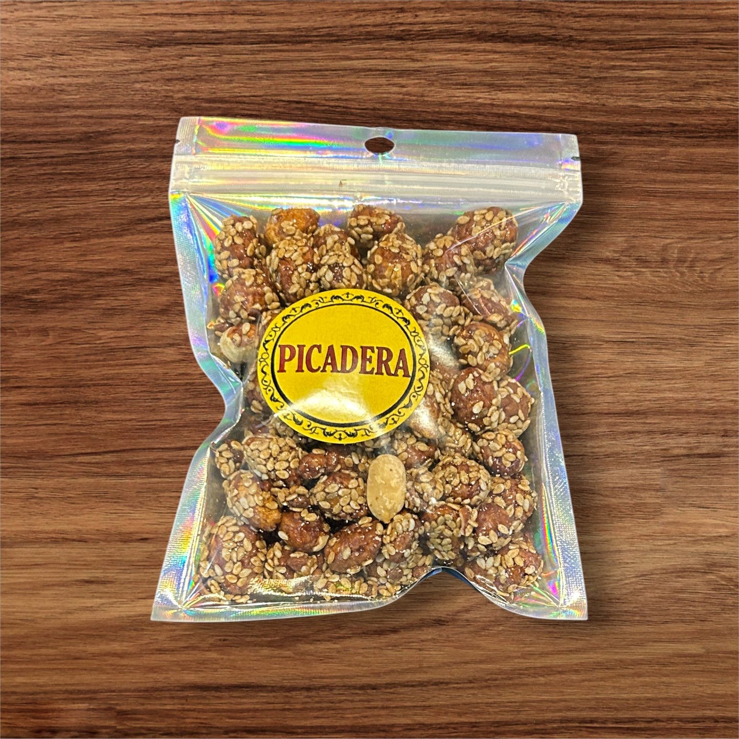 Cacahuate Garapiñado con Ajonjolí
