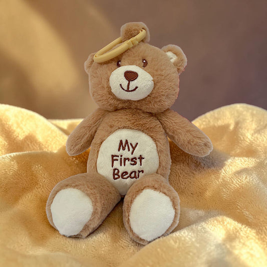 Osito de Peluche con Sonaja para Bebé