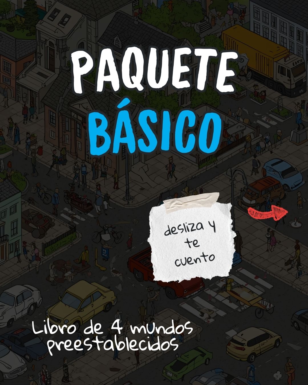 Libro de Busca y Encuentra -Paquete Básico