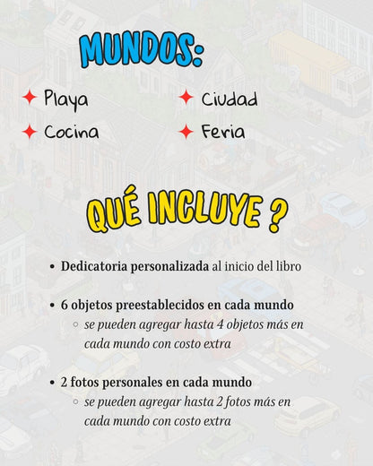 Libro de Busca y Encuentra -Paquete Básico
