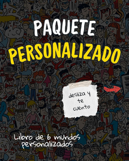 Libro de Busca y Encuentra - Paquete Personalizado