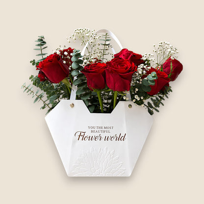 Rose Garden Flower Bag
