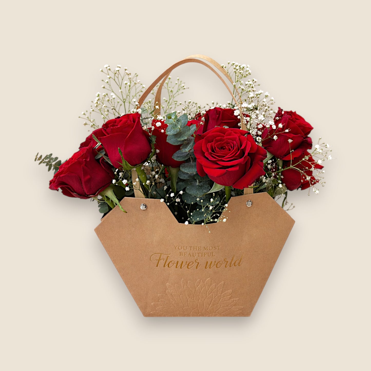 Rose Garden Flower Bag