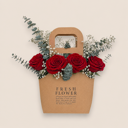 Rose Garden Flower Bag