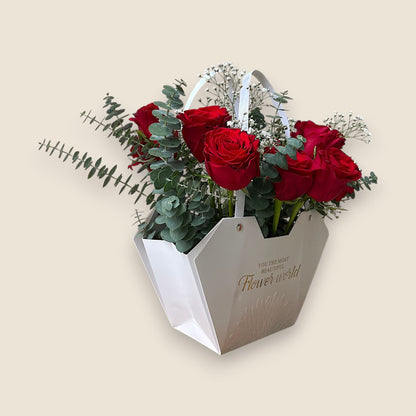 Rose Garden Flower Bag