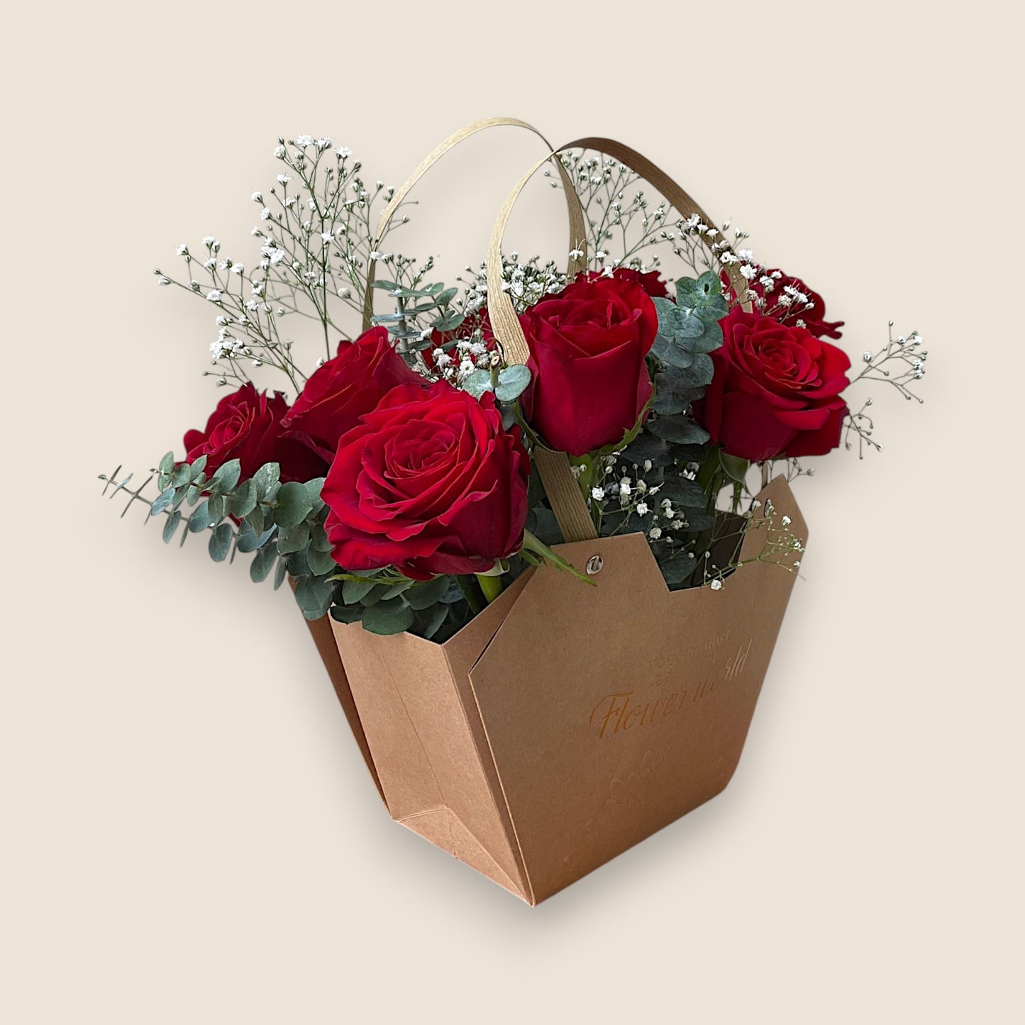 Rose Garden Flower Bag