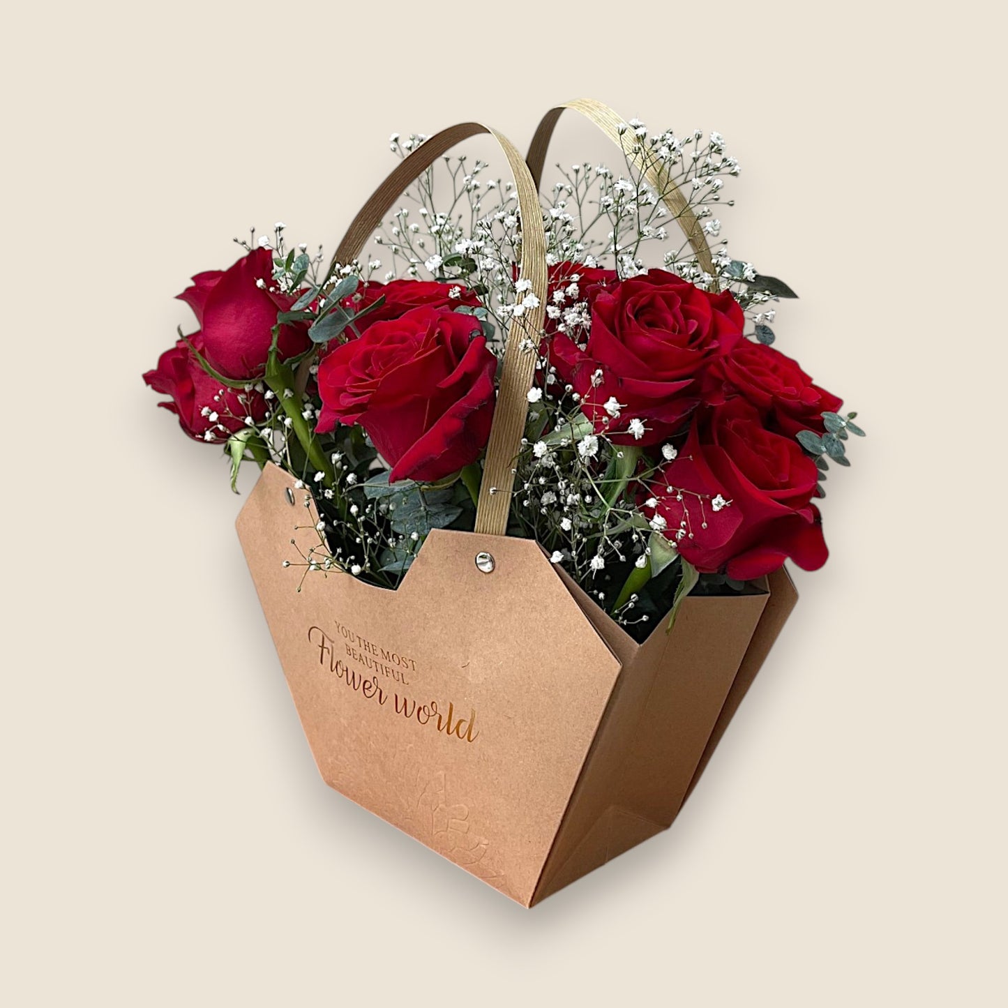 Rose Garden Flower Bag