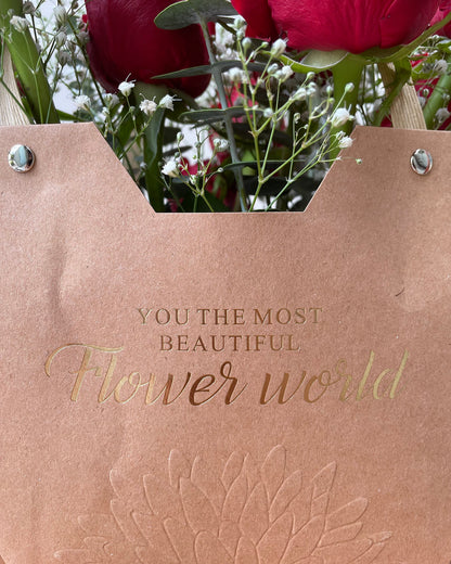 Rose Garden Flower Bag