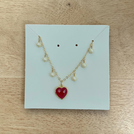 Collares Corazón de Cuarzo