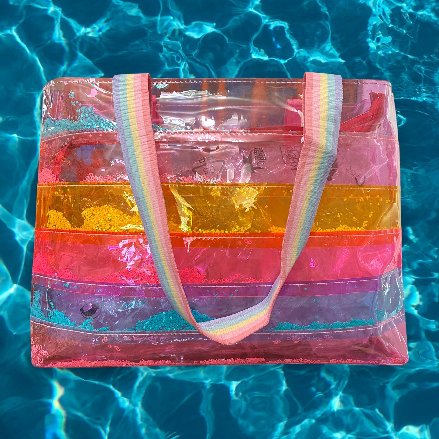 Bolsa para Alberca con Glitter