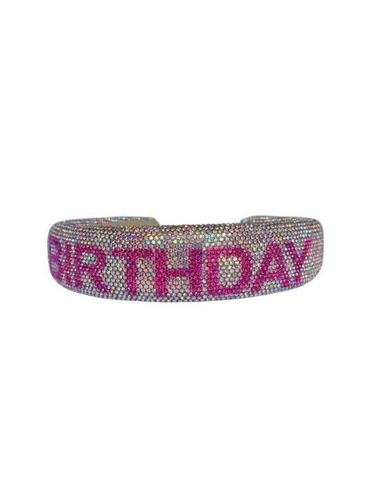 Diadema Pink Birthday