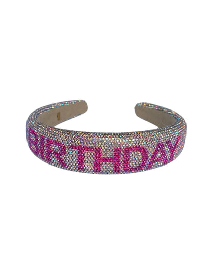Diadema Pink Birthday