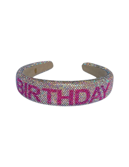 Diadema Pink Birthday
