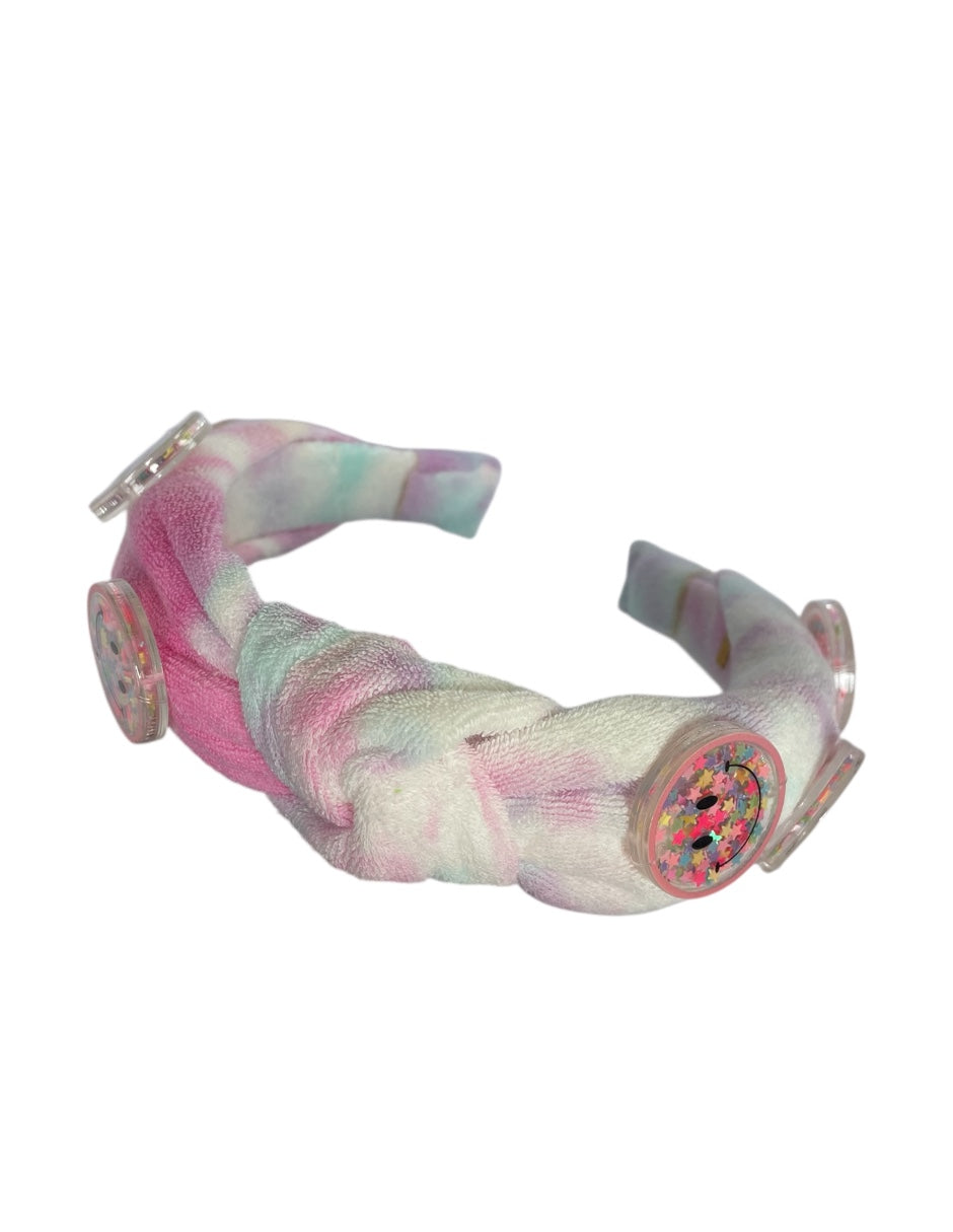 Diadema Pink Happy Face