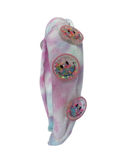 Diadema Pink Happy Face