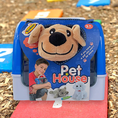 Pet House con Perrito de Peluche