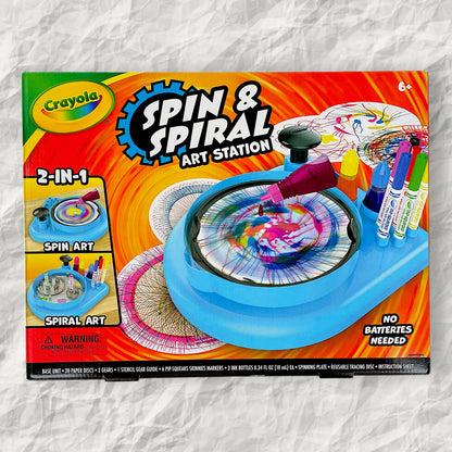 Spin and Spiral Art Station