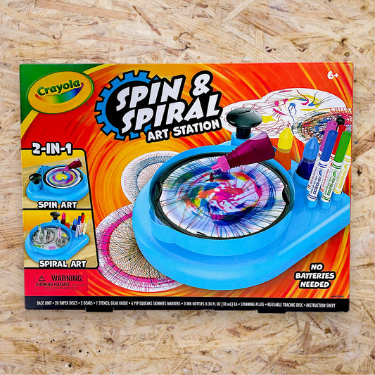 Spin and Spiral Art Station