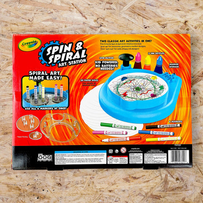 Spin and Spiral Art Station