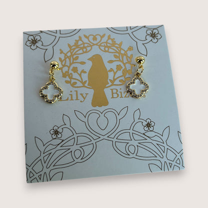 Colección Aretes Trébol