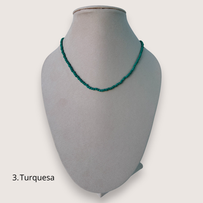 Collares de Piedras Naturales
