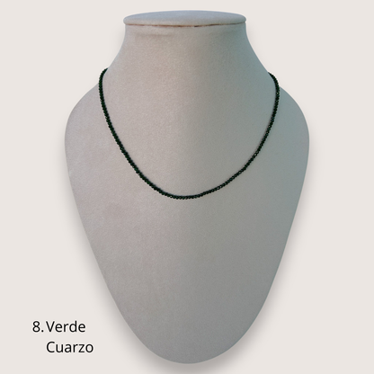 Collares de Piedras Naturales