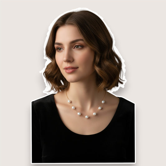 Collar Perlas de Agua Dulce
