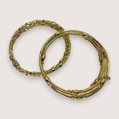Colección Dorado Triple Aro