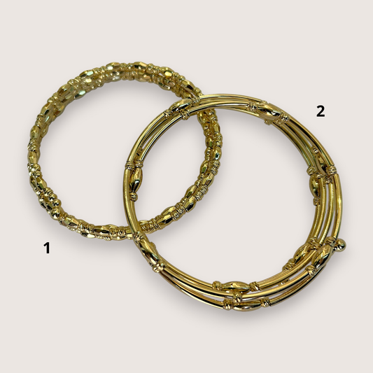 Colección Dorado Triple Aro