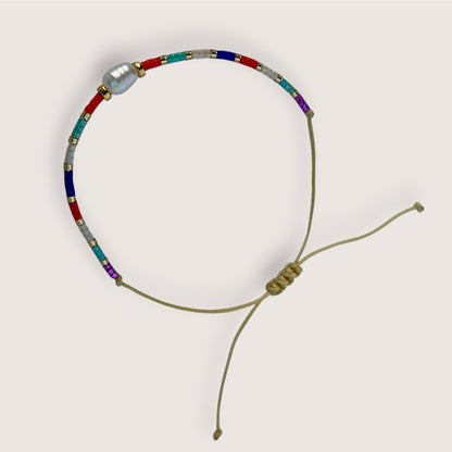 Pulsera Miyuki con Perla Cultivada