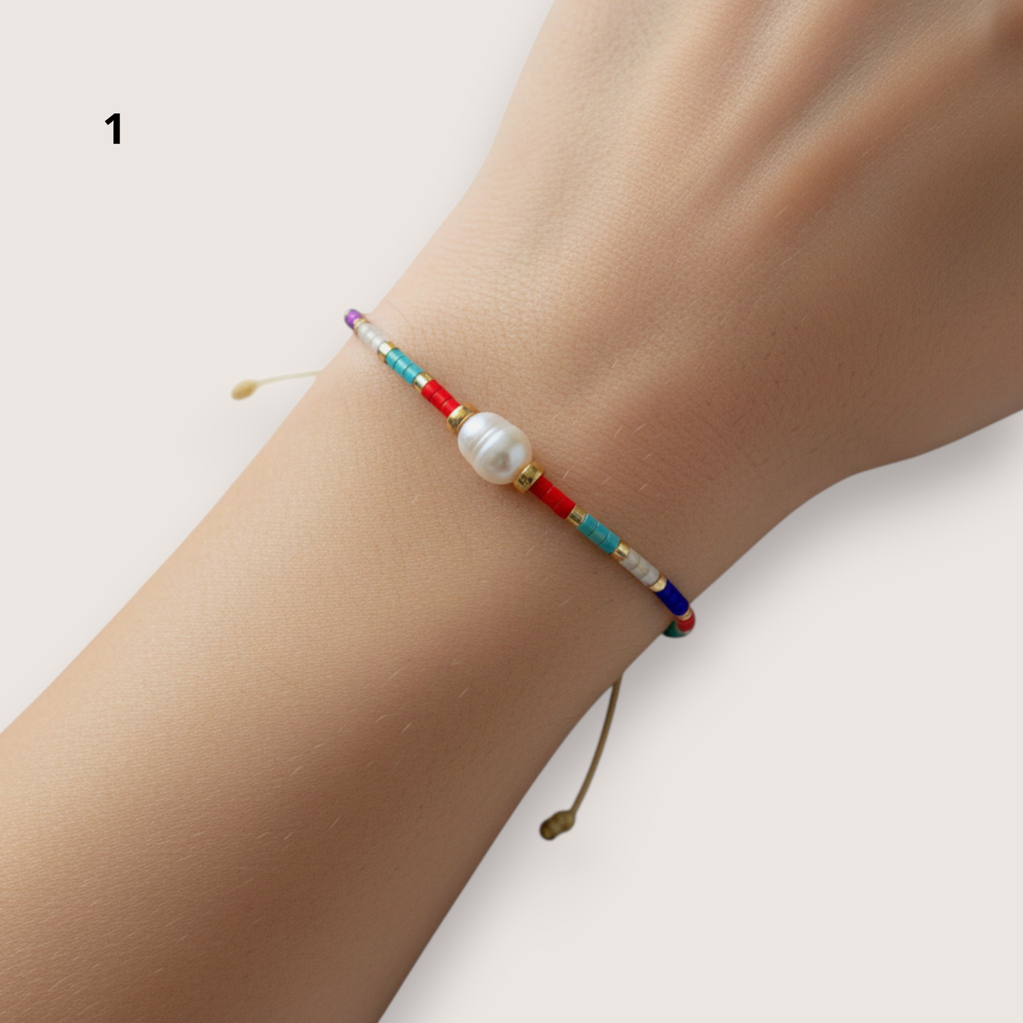 Pulsera Miyuki con Perla Cultivada