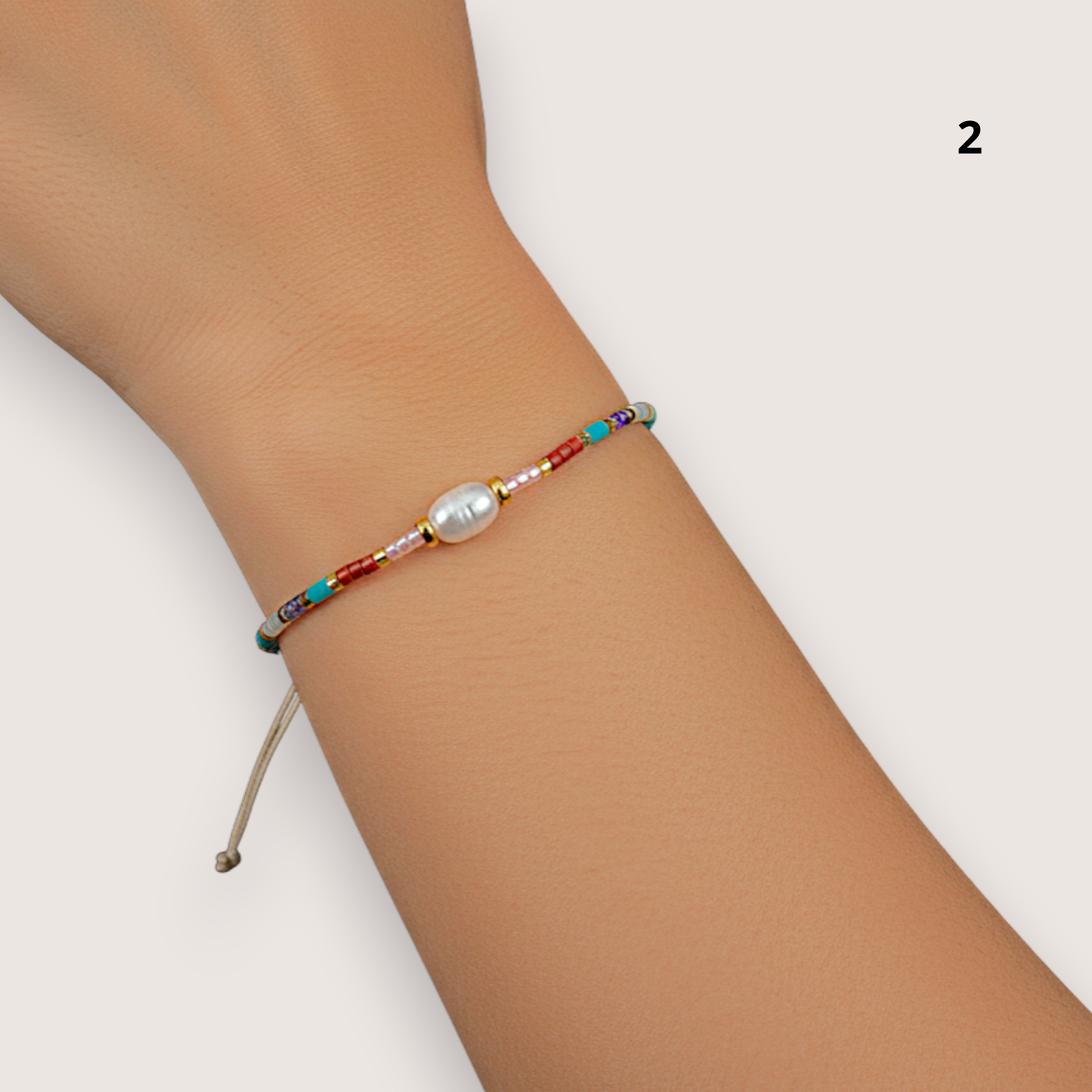 Pulsera Miyuki con Perla Cultivada